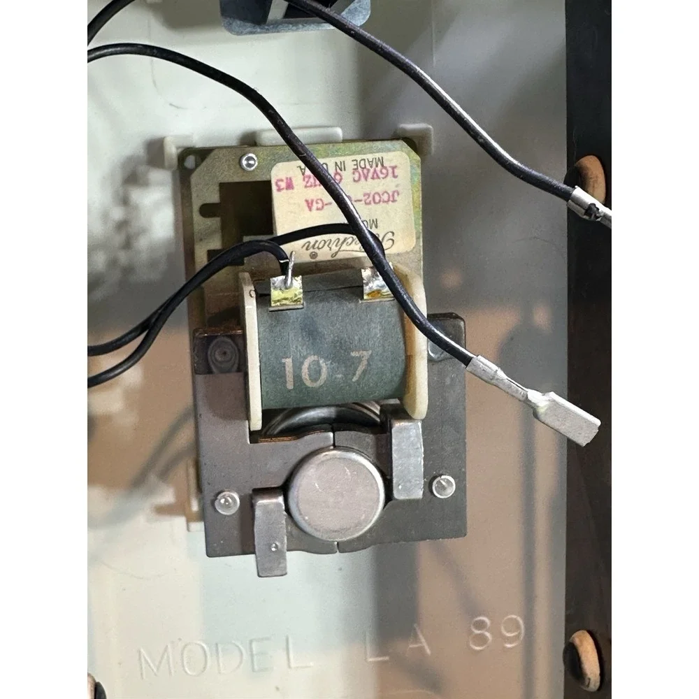 VTG Nutone Clock Chime Door Bell Model LA 89 Telechron Movement USA Not Tested